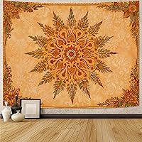 Vista 8 de Accnicc Tapiz de montaña, bosque natural, árbol, tapices para dormitorio, estético, noche estrellada, luna, estrellas, tapices para colgar