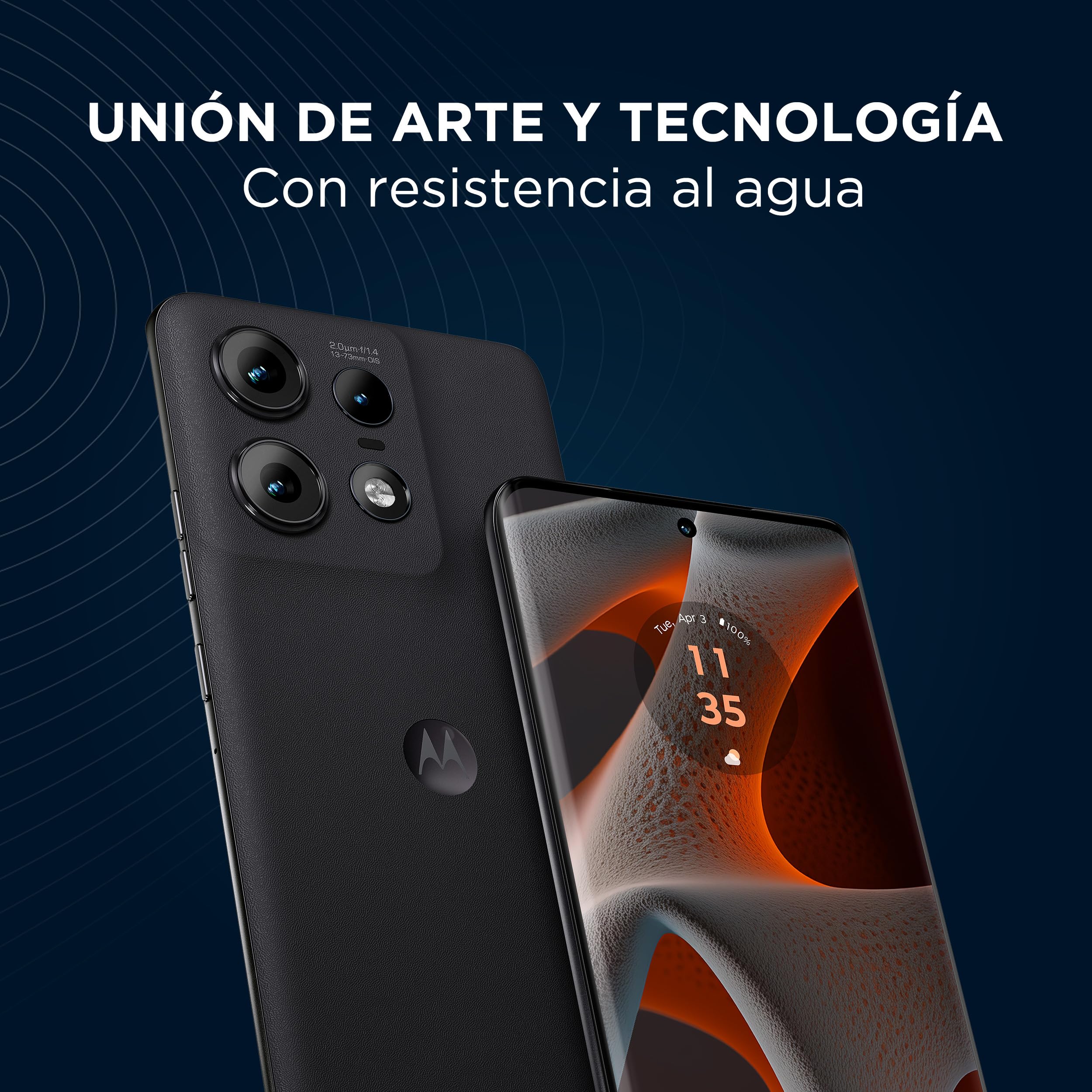 Motorola Moto Edge 50 Pro - 512 GB Memoria, 12 GB RAM, Celular Desbloqueado, 1 Año de Garantía - Negro
