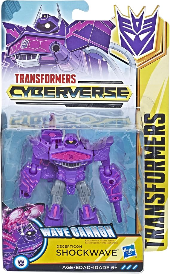 Transformers Cyberverse Warrior Class Decepticon Shockwave