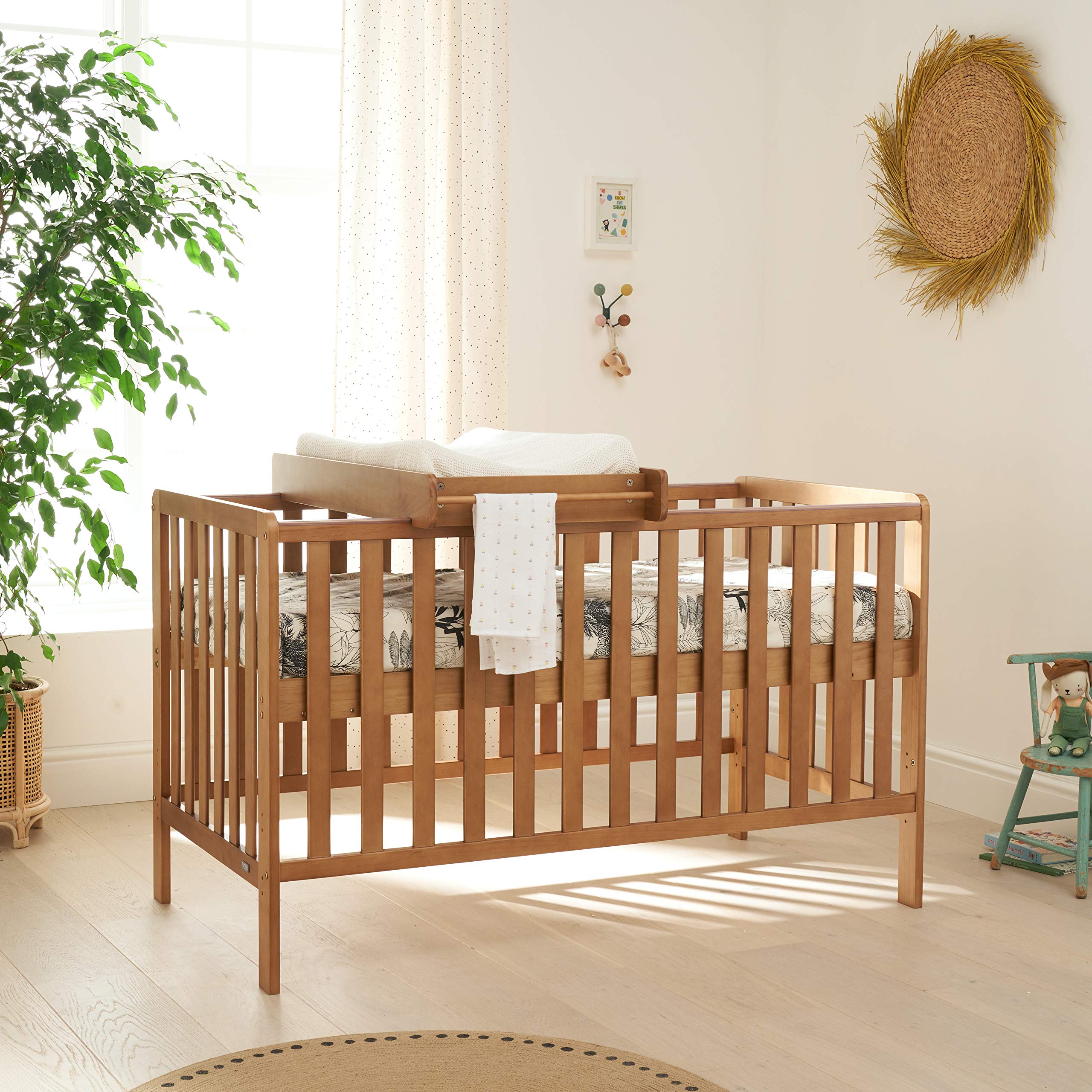 Buy Malmo Wooden Cot Bed & Cot Top Changer (Tutti Bambini) 3 in 1
