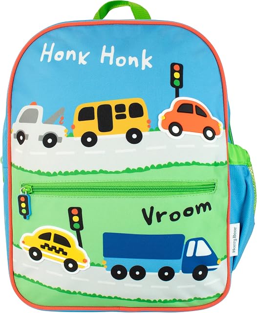 Harry Bear Kids Backpack Vehicle Multicolour