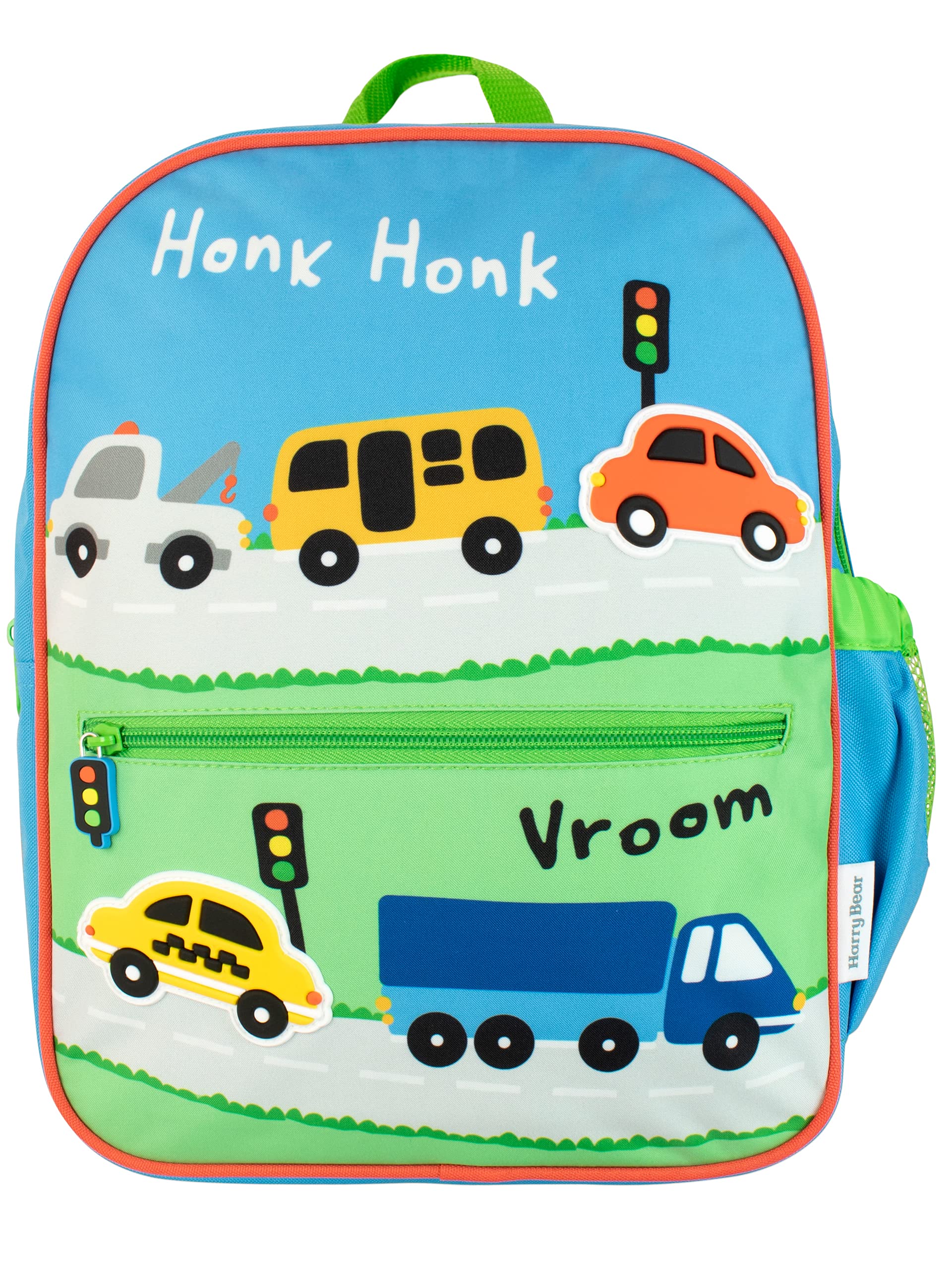 Harry BearKids Transport Cars Backpack Taxi School Bus Truck Lorry Multicolour One Size