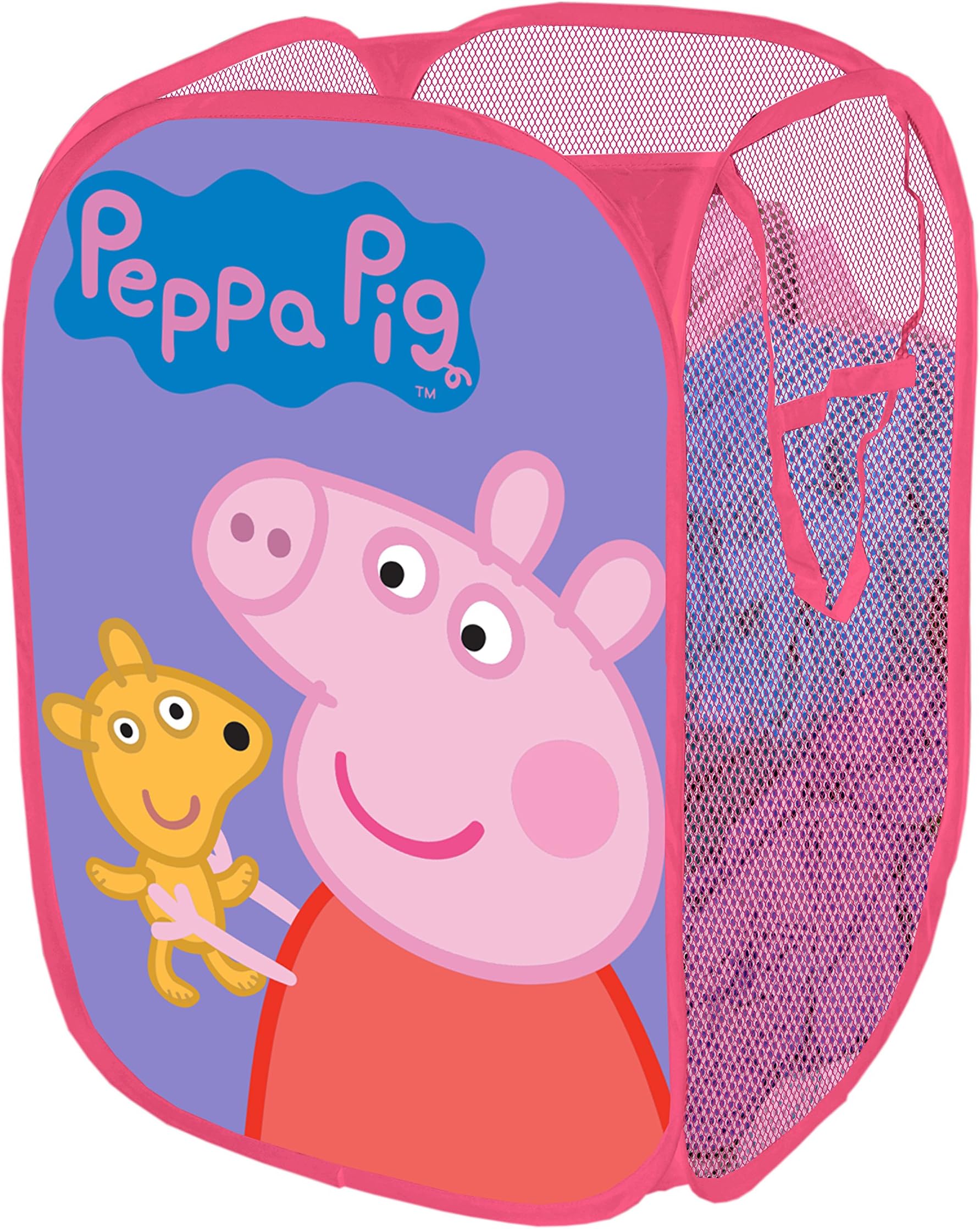 Peppa Pig Pop Up Hamper, 13.5 x 13.5 x 21.5"