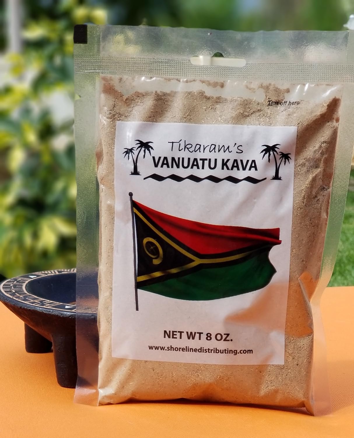 Kava Kava Premium Vanuatu Kava 1/2 Pound (8oz) Fiji Market Wholesale Health