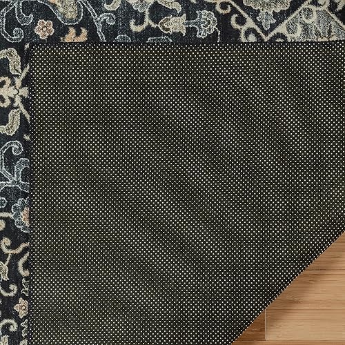 Miniatura 2 de Gertmenian Alfombra bohemia estampada para interiores, antideslizante, ultra fina, súper fuerte, alfombra copetuda, decoración del hogar para