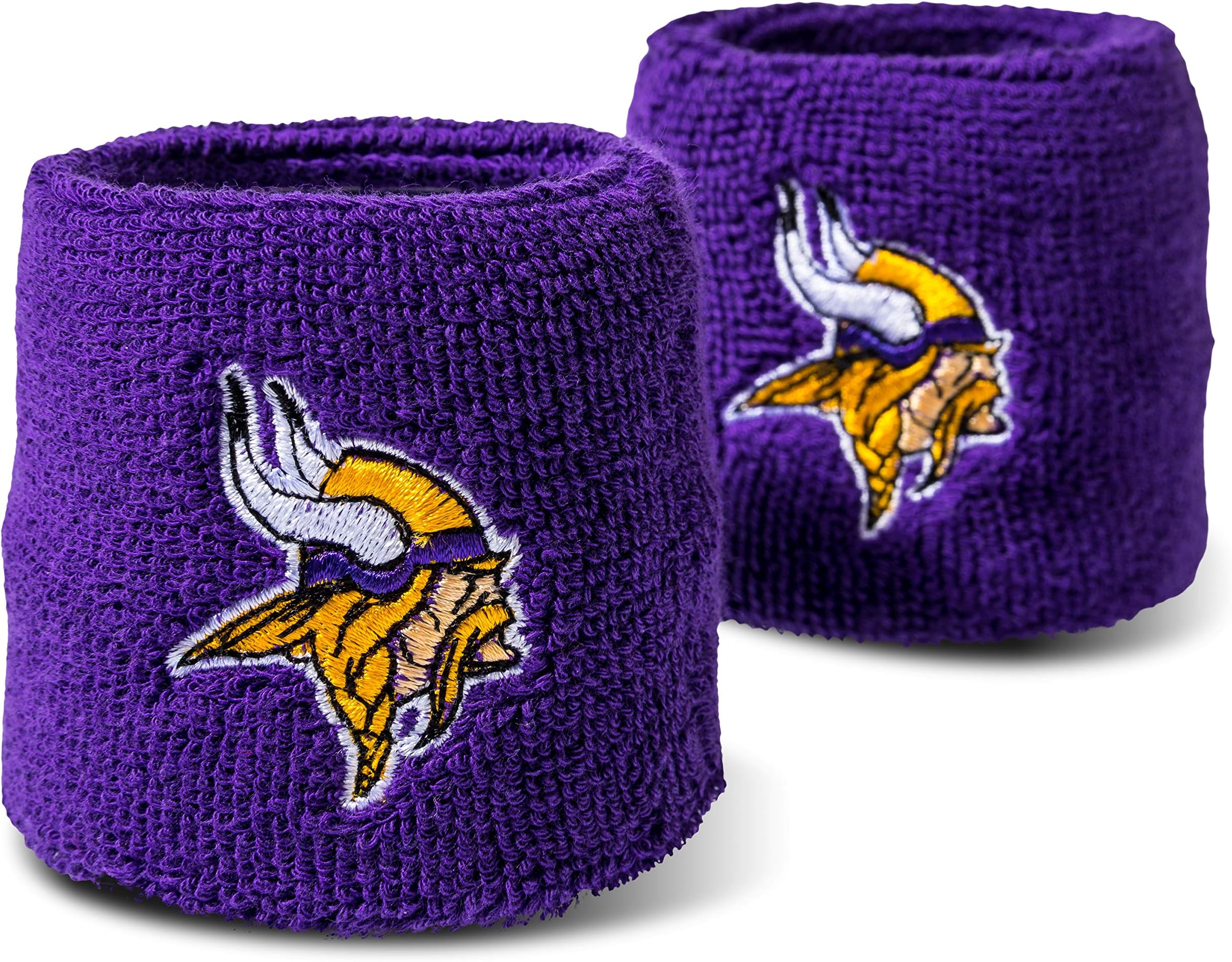 Franklin Sports NFL Team Logo Wristbands - Pair of Youth Wristbands for Costumes and Uniforms