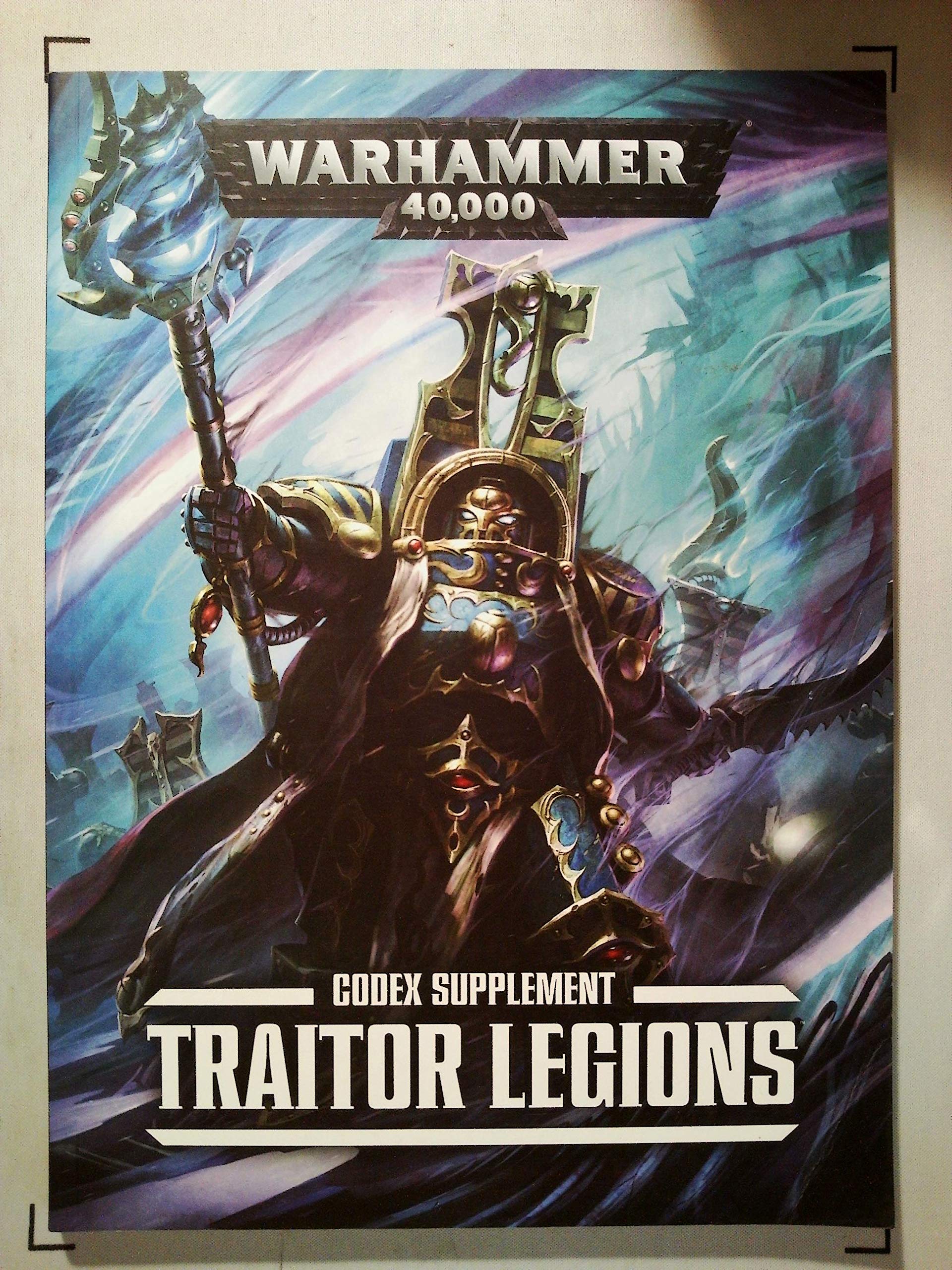 Warhammer 40K Codex Supplement Traitor Legions Games Workshop ( 43-23-60 )