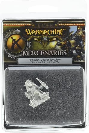 Privateer Press - Warmachine - Mercenary Reinholt Model Kit