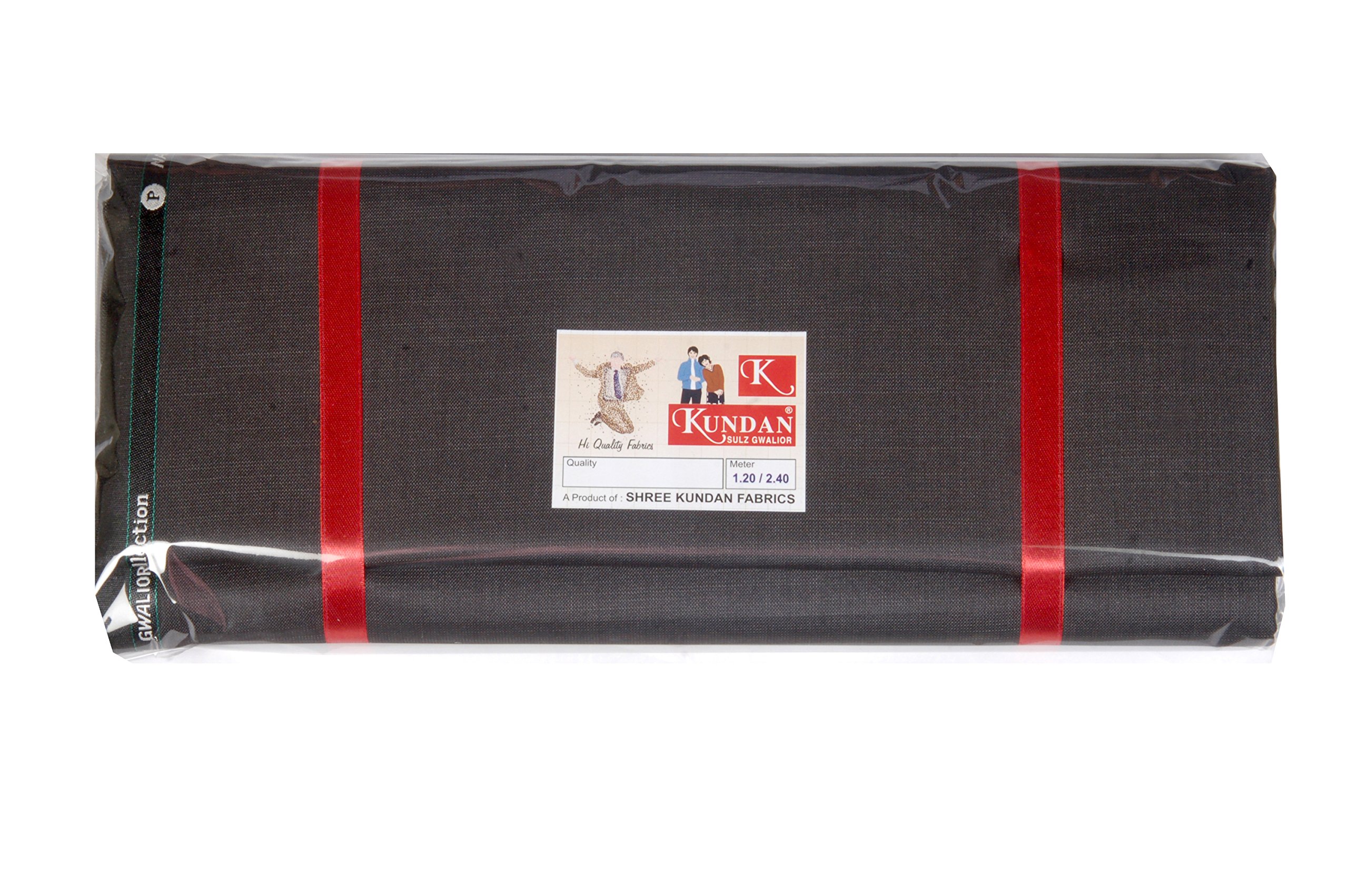 kundan sulz gwalior Men's Executive Suit Length Fabric Combo Set ( 1 Suit Piece for Men ) ( Rusty Grey )-picture-54