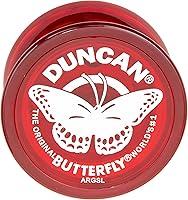 Vista 8 de Duncan Toys Butterfly - Yoyó para principiantes con cuerda, eje de acero y cuerpo de plástico, naranja
