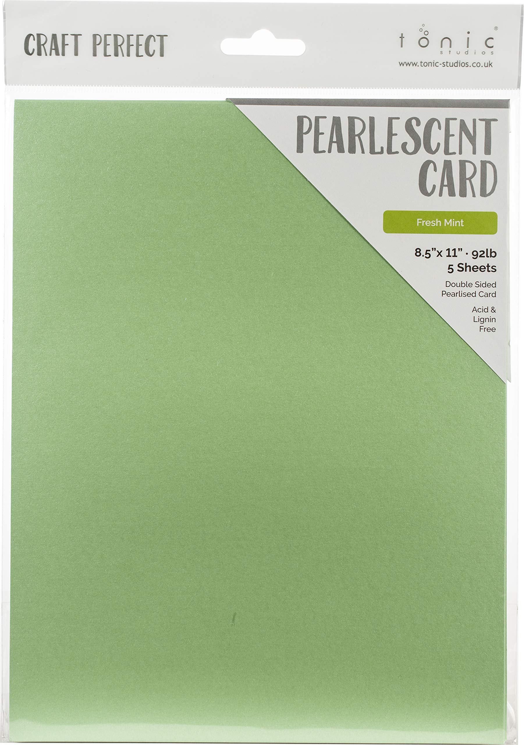 Amazon.com: Craft Perfect Pearlescent Cardstock, Double Sided, 8.5
