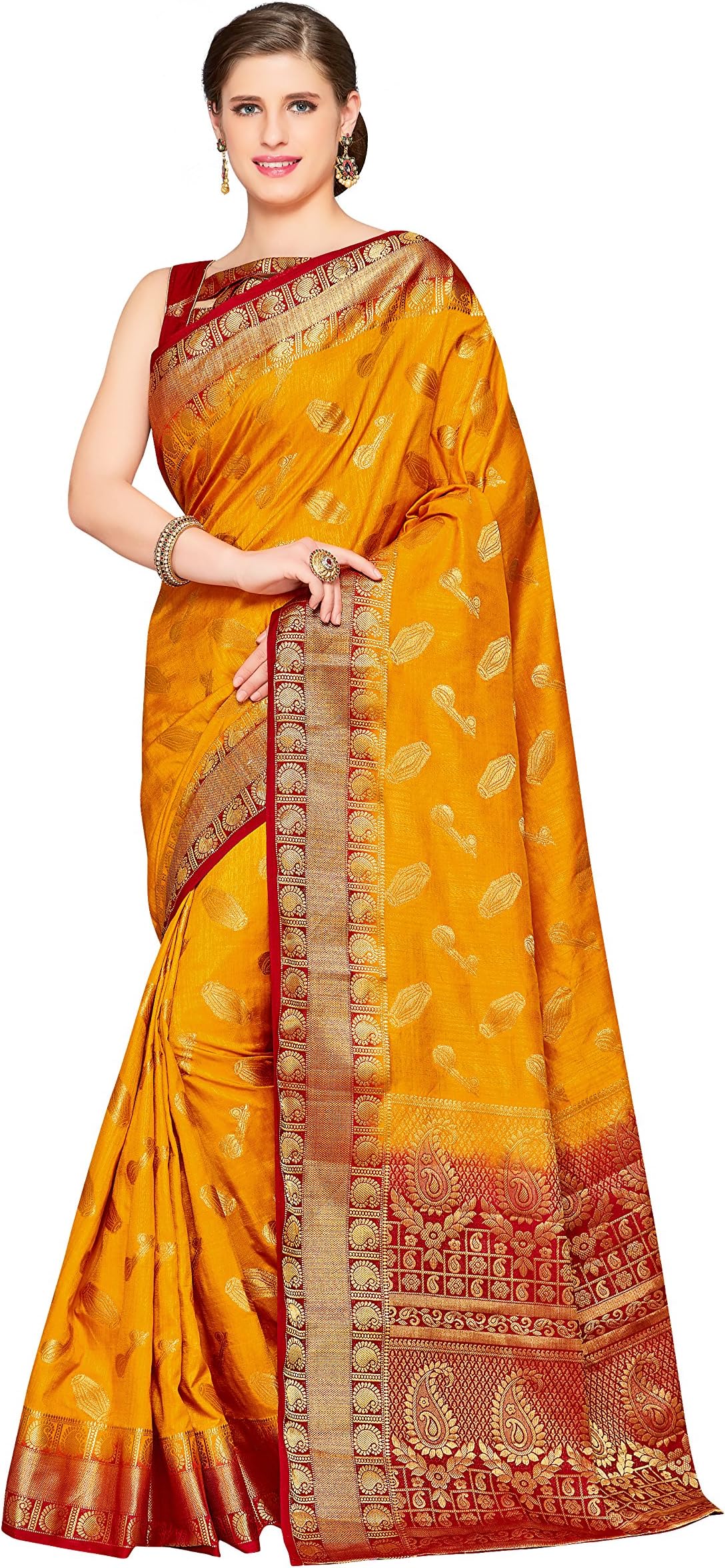 MIMOSAKanchipuram Art Silk Saree