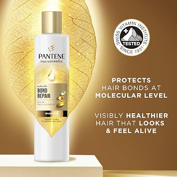 Pantene Molecular Bond Repair Shampoo, Conditioner, Conditioning Treatment