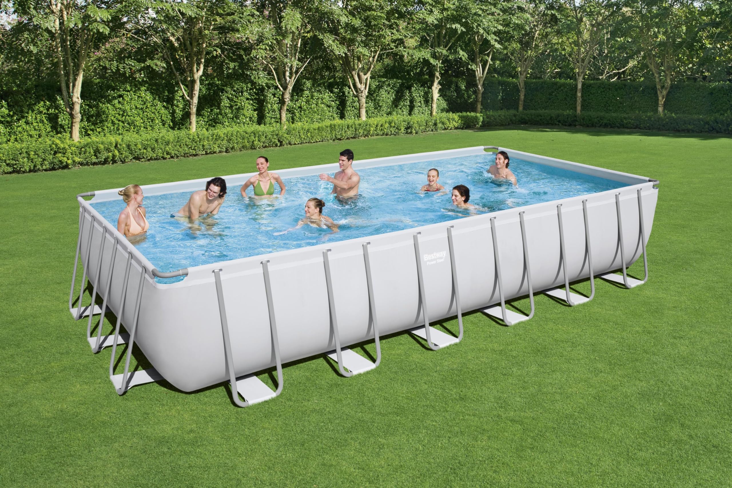 Bestway 56475-2 Piscina Fuori Terra Power Steel da 732x366x132 cm