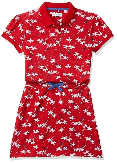 U.S. POLO ASSN. Girls Cotton A-Line Maxi Dress