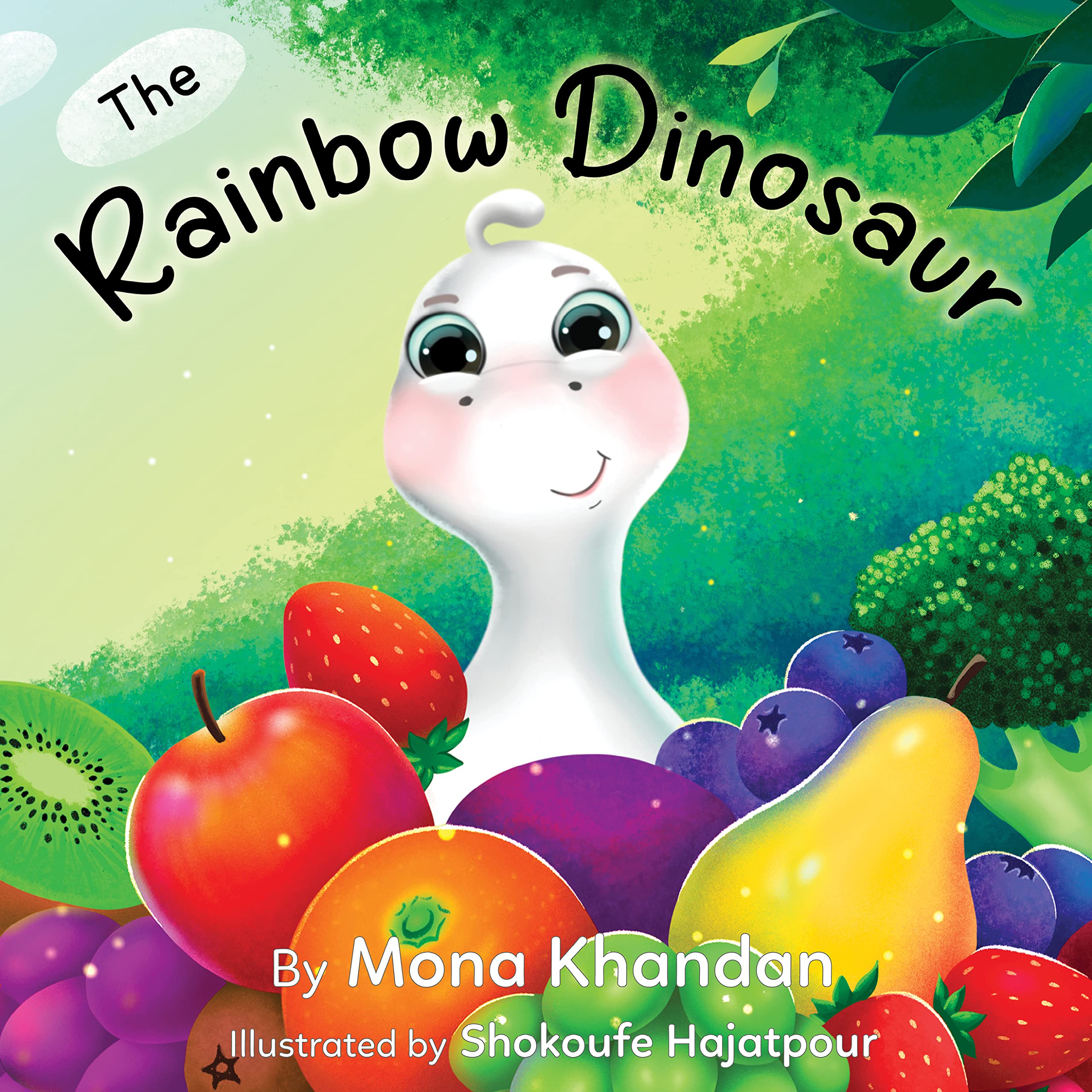 The Rainbow Dinosaur: A children's Bedtime Story Book About Healthy Eating Habits and Eating Fruits and Vegetables for Kids