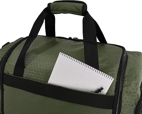 Miniatura 7 de Ultimate Gym Bag 2.0 La bolsa de lona duradera diseñada por Crowdsource con 10 compartimentos óptimos que incluyen bolsa resistente al agua