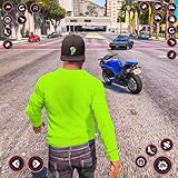 Stadtfahrrad Gangster offene Welt Kriminalität Stadt Mission 3d