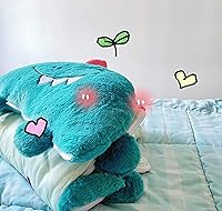 Vista 6 de Saco de dormir de dinosaurio para niños, bolsas de animales, saco de dormir, cómodo, acogedor, compacto, para todas las estaciones, saco de dormir