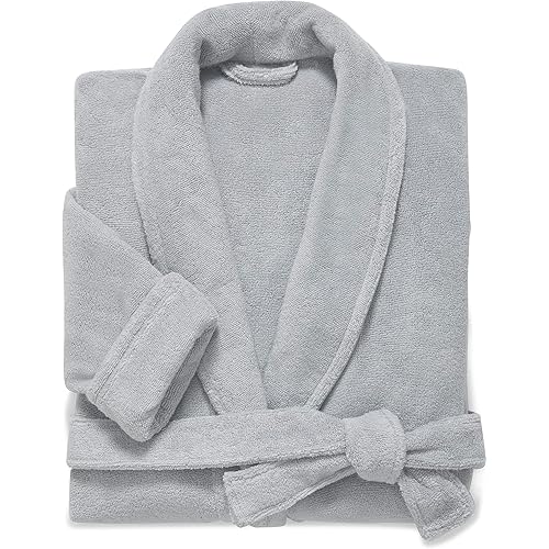 Brooklinen Luxury Cotton Bath Robe, OEKO-TEX Certified, Plush & Machine Washable – Premium Turkish Plush Robes