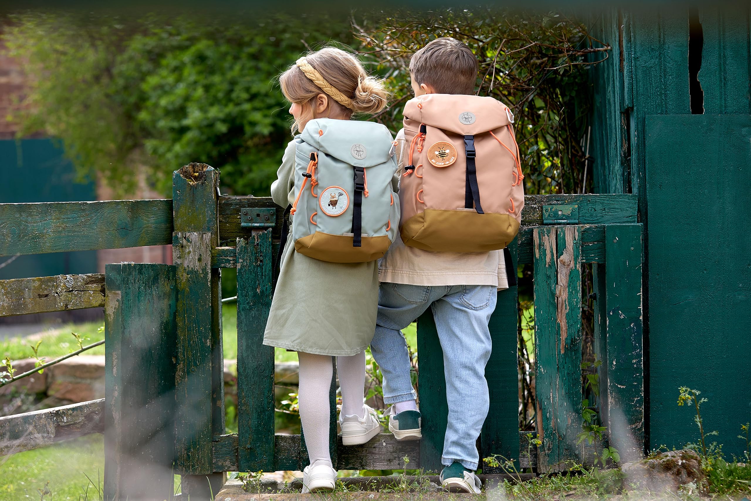 Lässig Kinder Wanderrucksack Kinderrucksack mit Brustgurt gepolsterte Schultergurte wasserabweisend 7.2 L – Bild 3