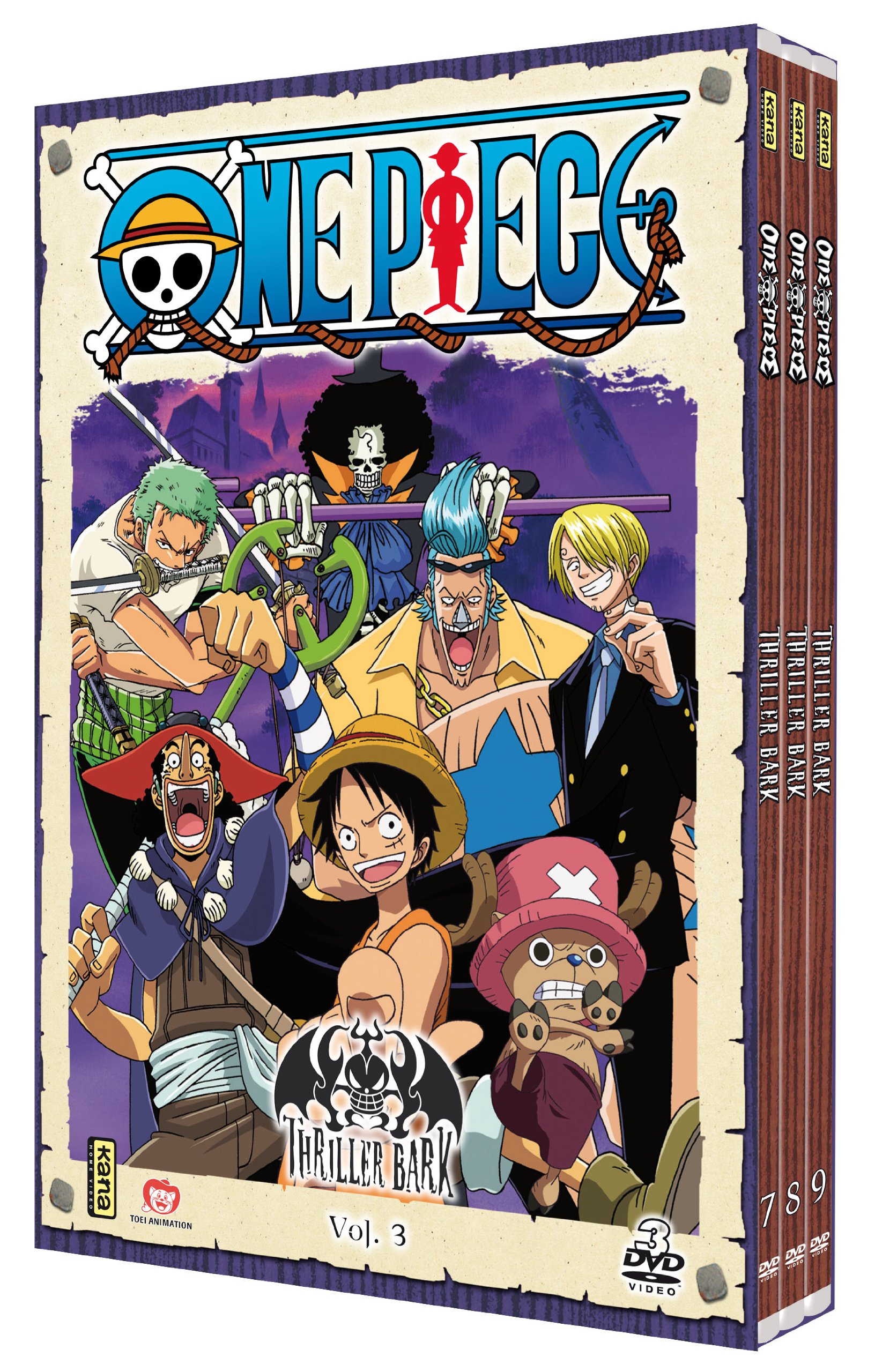 One Piece - Thriller Bark - Coffret 3: DVD et Blu-ray : Amazon.fr