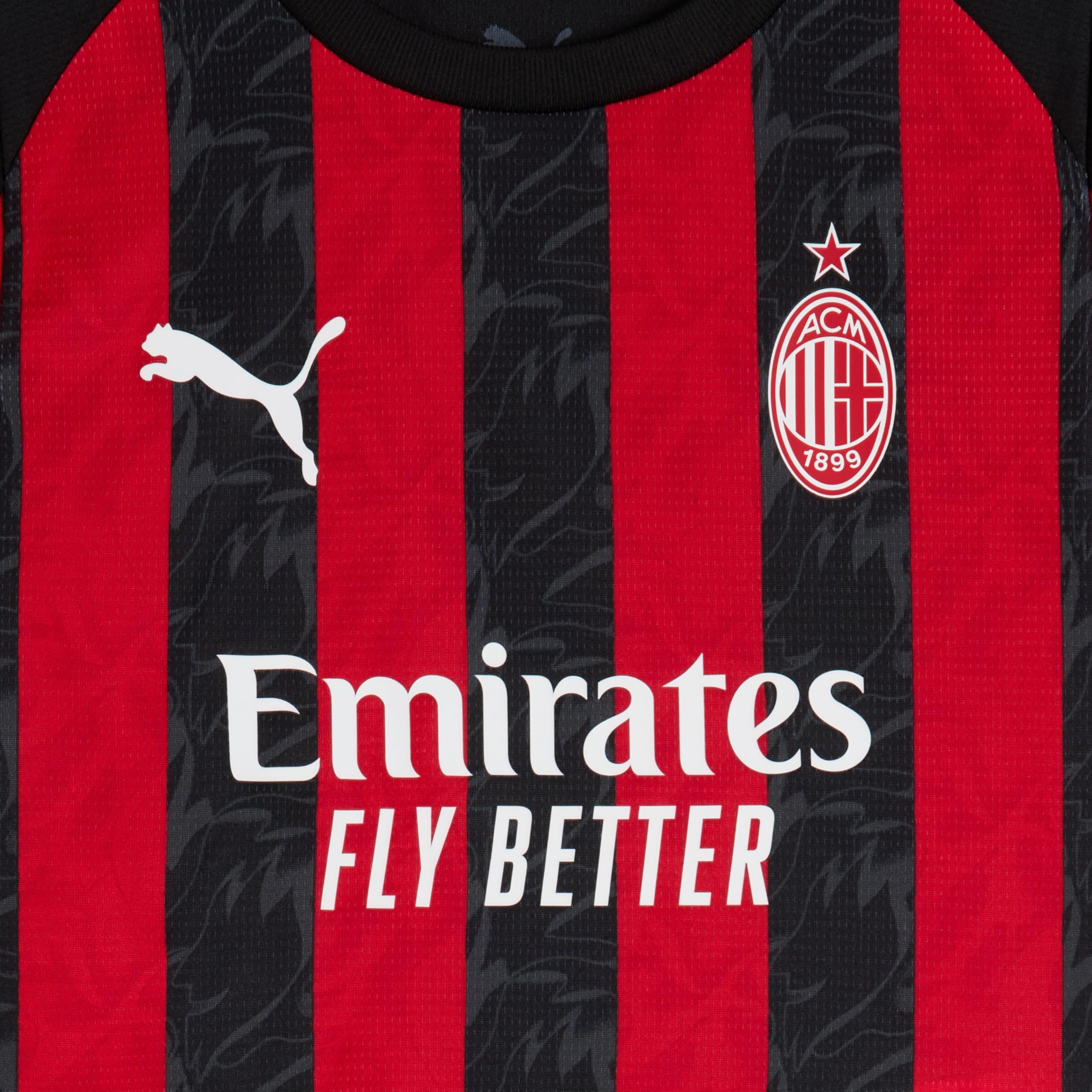 A.C. Milan Minikit Gara Away, Stagione 2025/2026, Set Maglietta e Pantaloncini da Calcio, Prodotto Ufficiale Unisex - Bambini e Ragazzi (Pacco da 1)