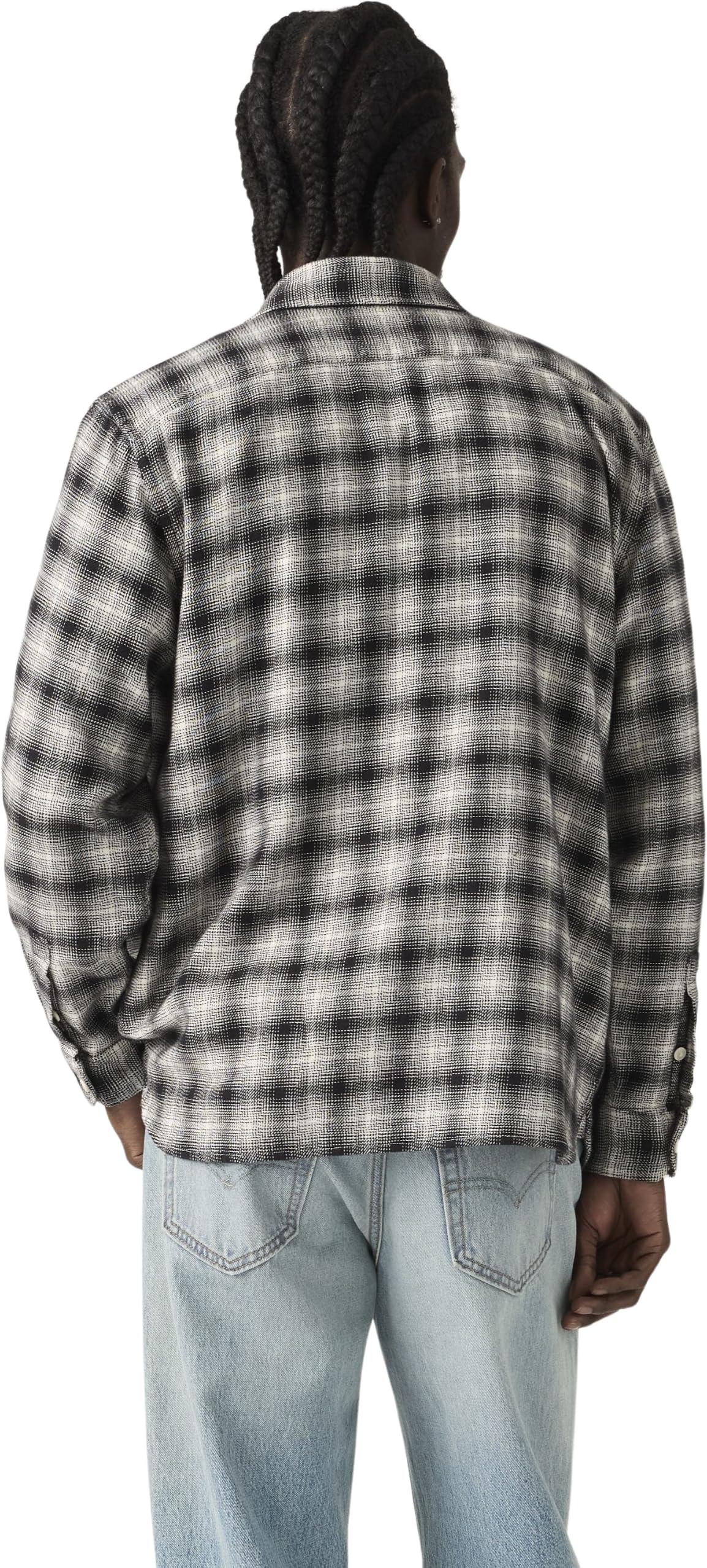 Levi's Uomo Camicia in Jeans Jackson Worker in Cotone con Taschini sul Petto