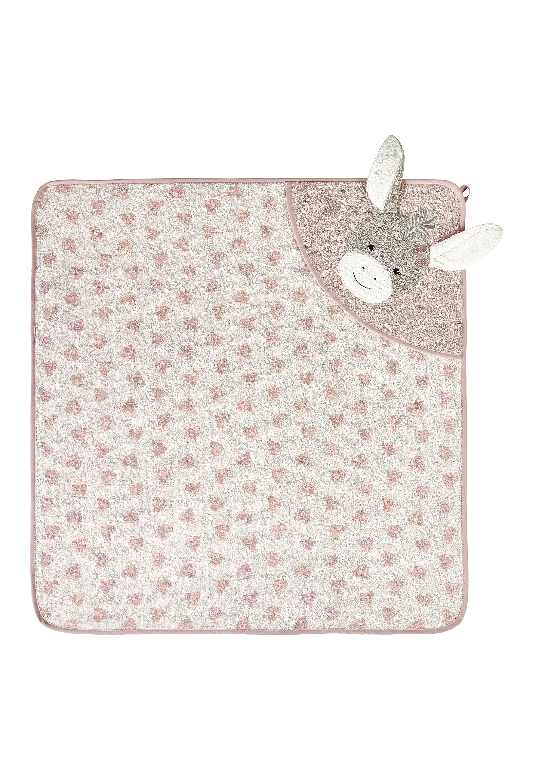 Sterntaler - Asciugamano da bagno con cappuccio 80 x 80 cm - Stanley - website.name