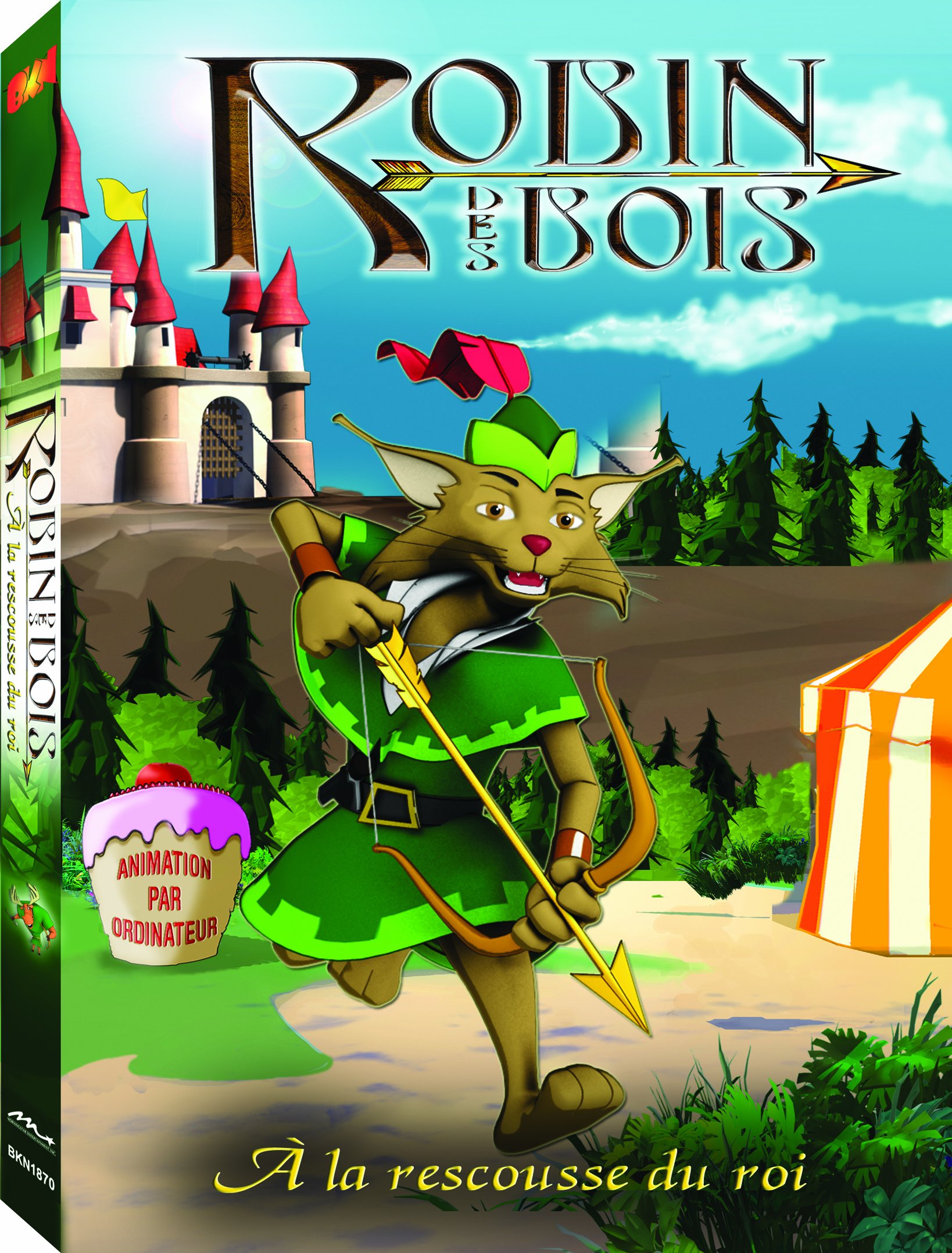 Robin Hood: Quest for the King (Version française) [DVD]