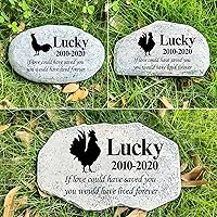 Vista 20 de Zatanmulo Piedra conmemorativa personalizada para mascotas, piedra conmemorativa de jardín personalizada, lápida de perro, lápida de gato, placa