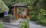 HOZELOCK - Modern Aquarium 500L Black : Quick, Easy and Tool-free "Twist & Lock" Installation, Above-ground Aquarium Ideal for Outdoor Spaces, 3 Side Windows [‎3085 0000] - 4