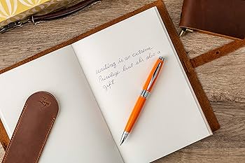 Amazon.co.jp: ZenZoi オレンジボールペンセット エレガントな