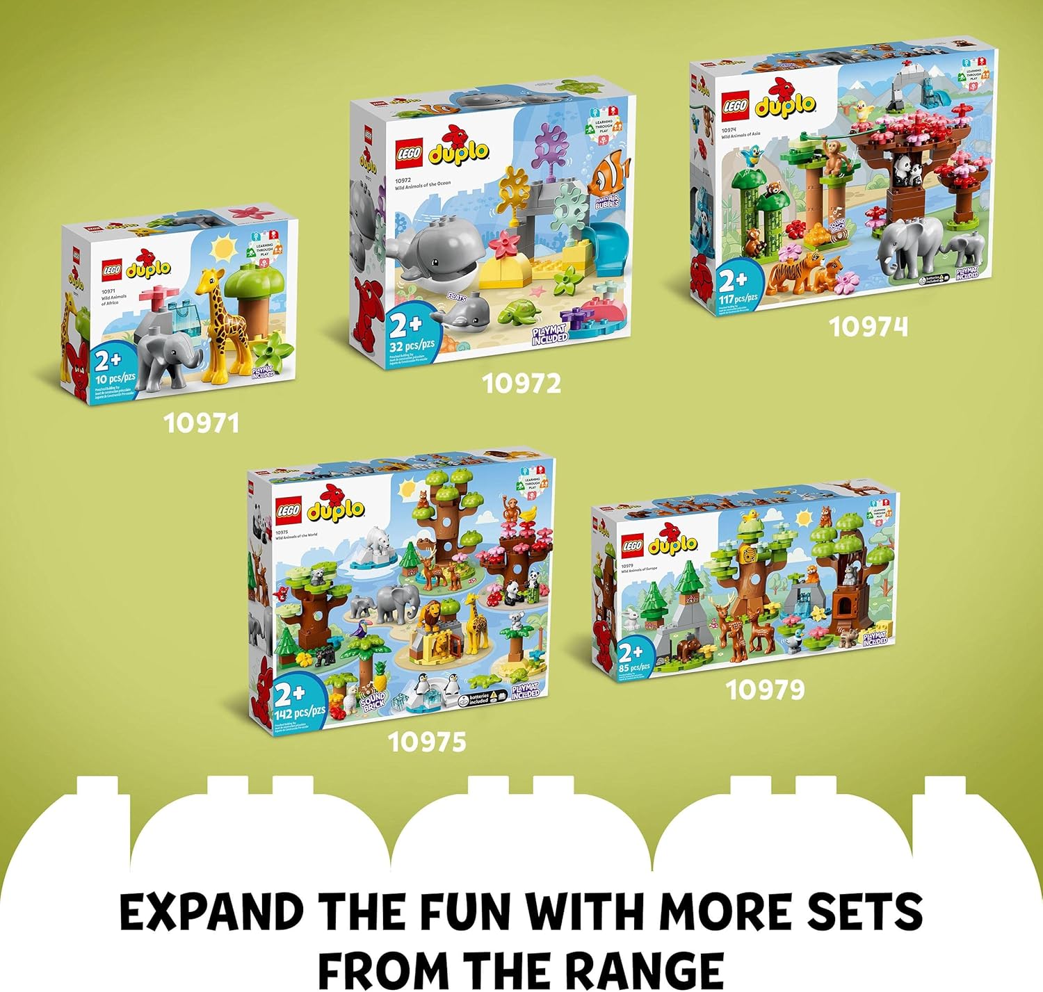 LEGO Duplo Wild Animals of South America Set with Nigeria Ubuy