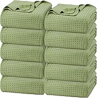 Vista 136 de Utopia Bedding Sage Green 100% Cotton Waffle Blanket 300 GSM [Full - 90x84 Inch] Soft Lightweight Breathable Bed Blanket for All Season