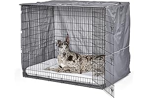 New World Pet Products XXL Dog Crate Cover, Gray