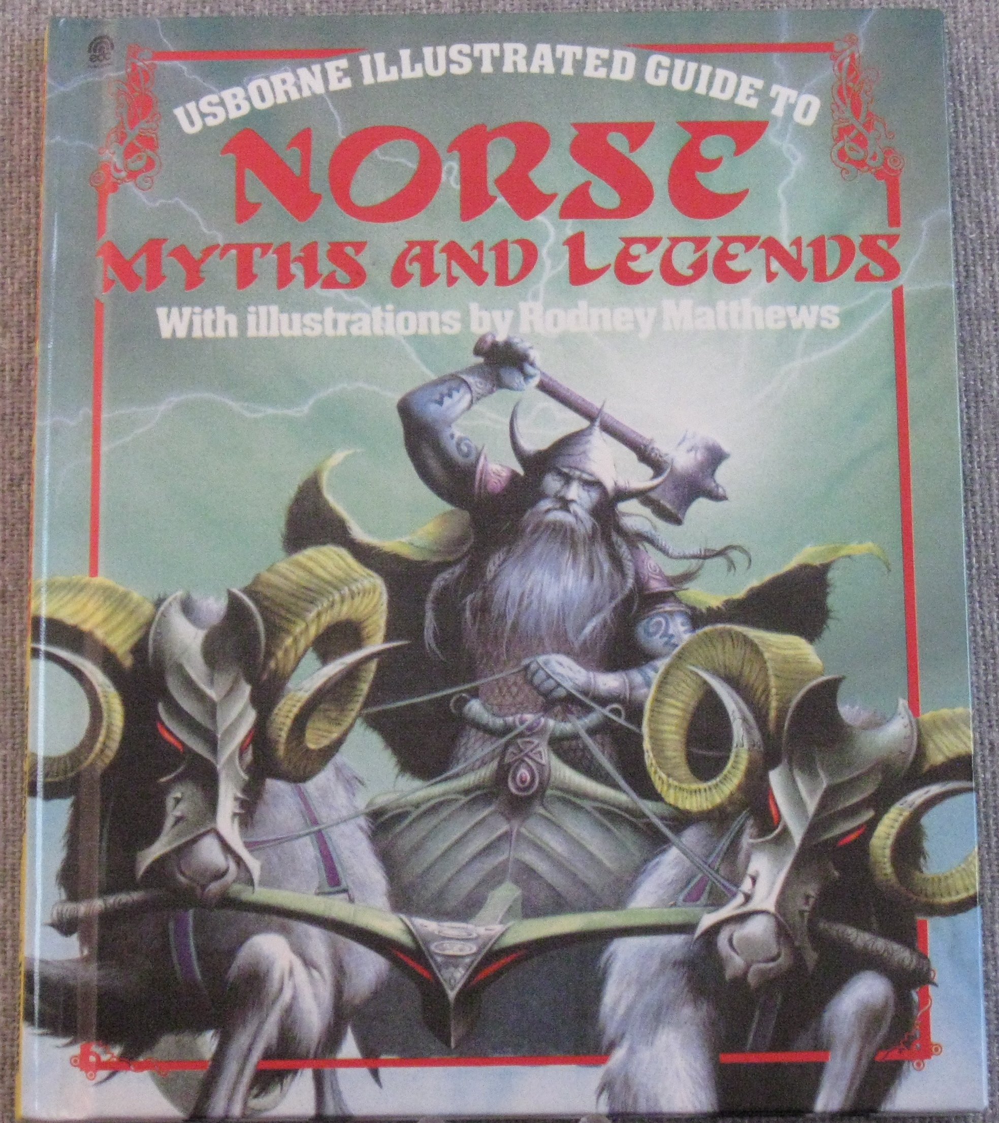 Buy Usborne Illustrated Guide to Norse Myths and Legends — BookShops.in