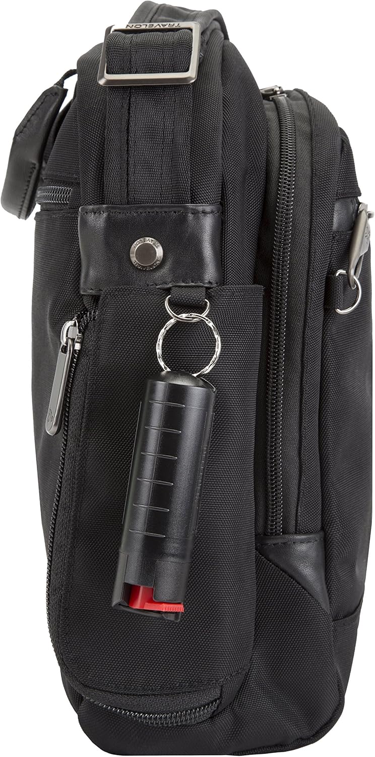 Travelon Anti-Theft Concealed Carry Tour Messenger Bag