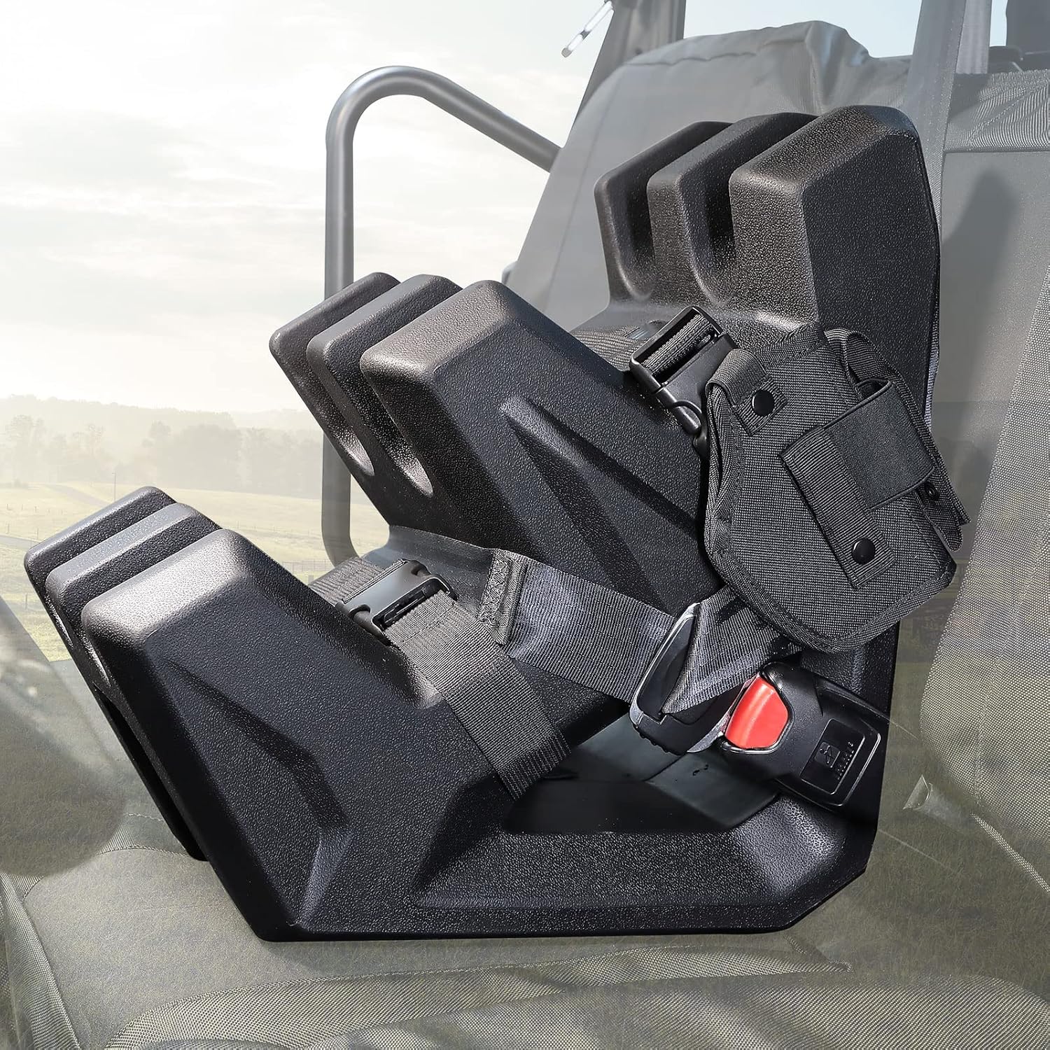 kemimoto Gun Holder, UTV OnSeat Gun Mount Bracket