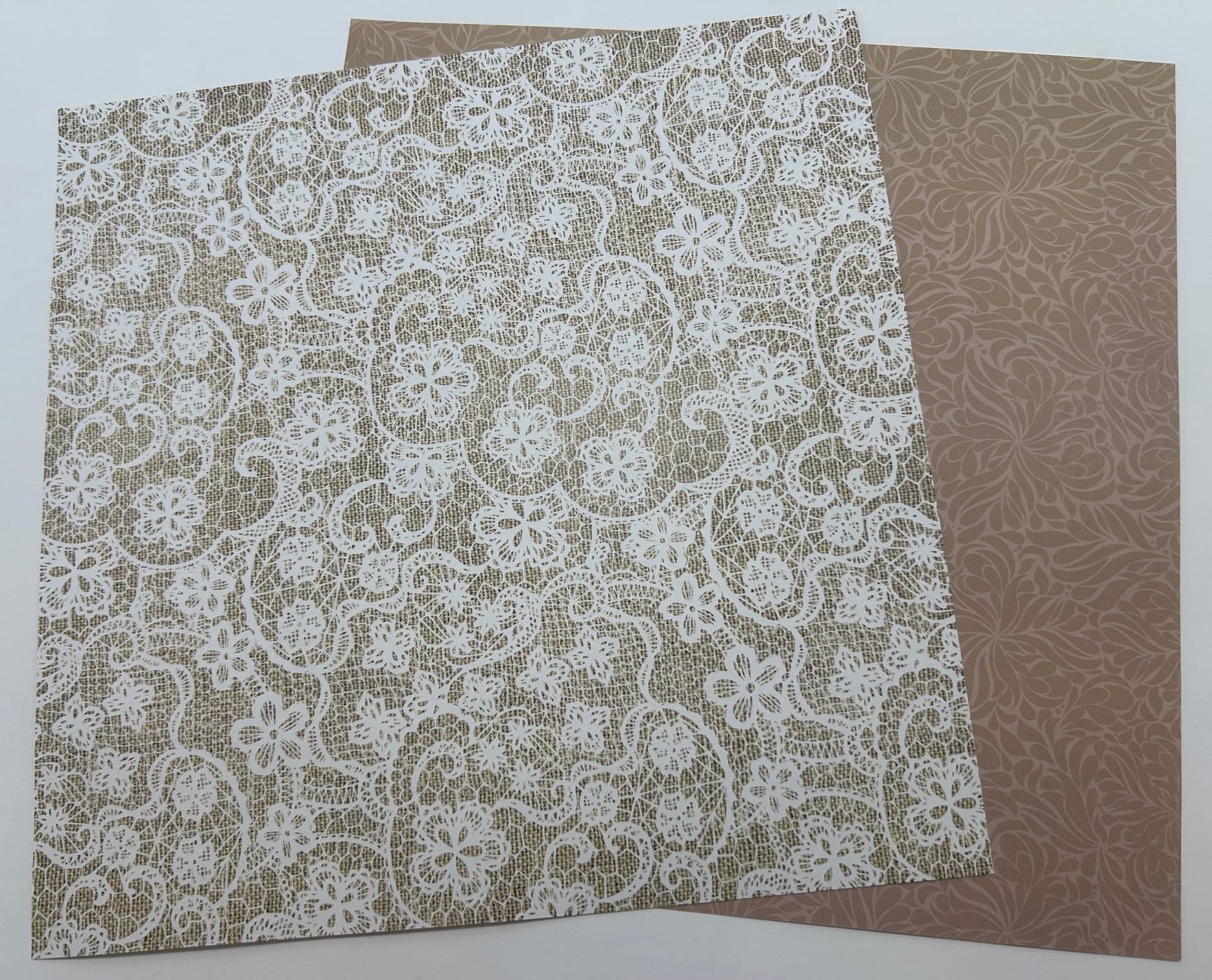 Scrapbook Customs Tematyczny zestaw do scrapbookingu papieru, konopa i koronka