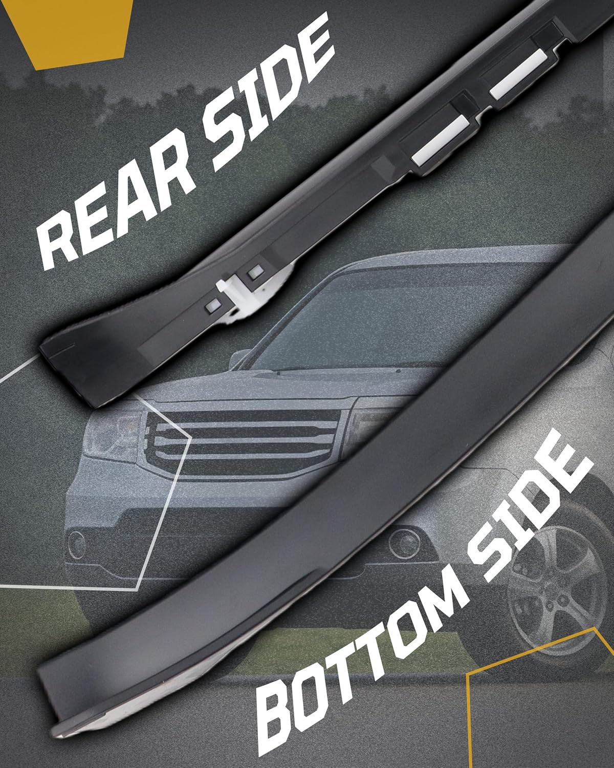 Left Right A Pillar Driver Passenger Side Windshield Trim Molding Compatible with Honda Pilot Pilots 2009 2010 2011 2012 2013 2014 2015 73152-SZA-A01ZA 73162-SZA-A01ZA 73162SZAA01ZA 73152SZAA01ZA