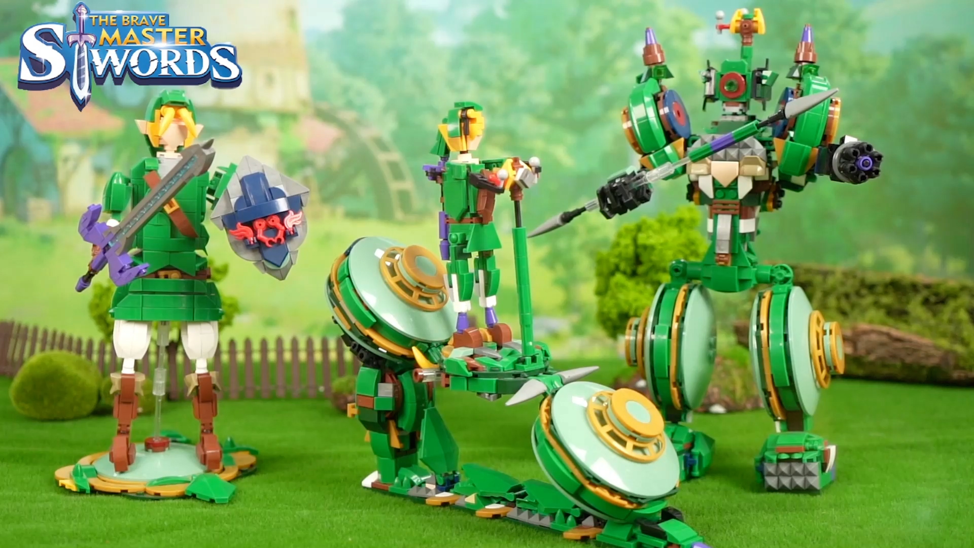 Amazon.com: 3 in 1 BOTW Building Set, Transforms to 3 Different