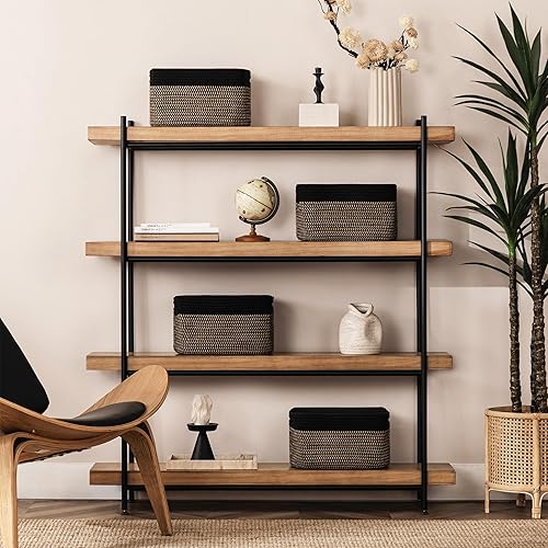 Miniatura 54 de UBBCARE Paquete de 2 canastas pequeñas, canastas de almacenamiento tejidas para organización, canasta de regalo pequeña, canasta de juguetes