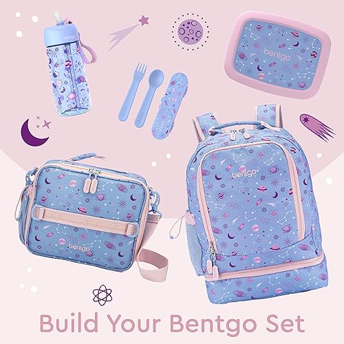 Miniatura 5 de Bentgo Kids Prints, 2 en 1, Mochila y lonchera aislada