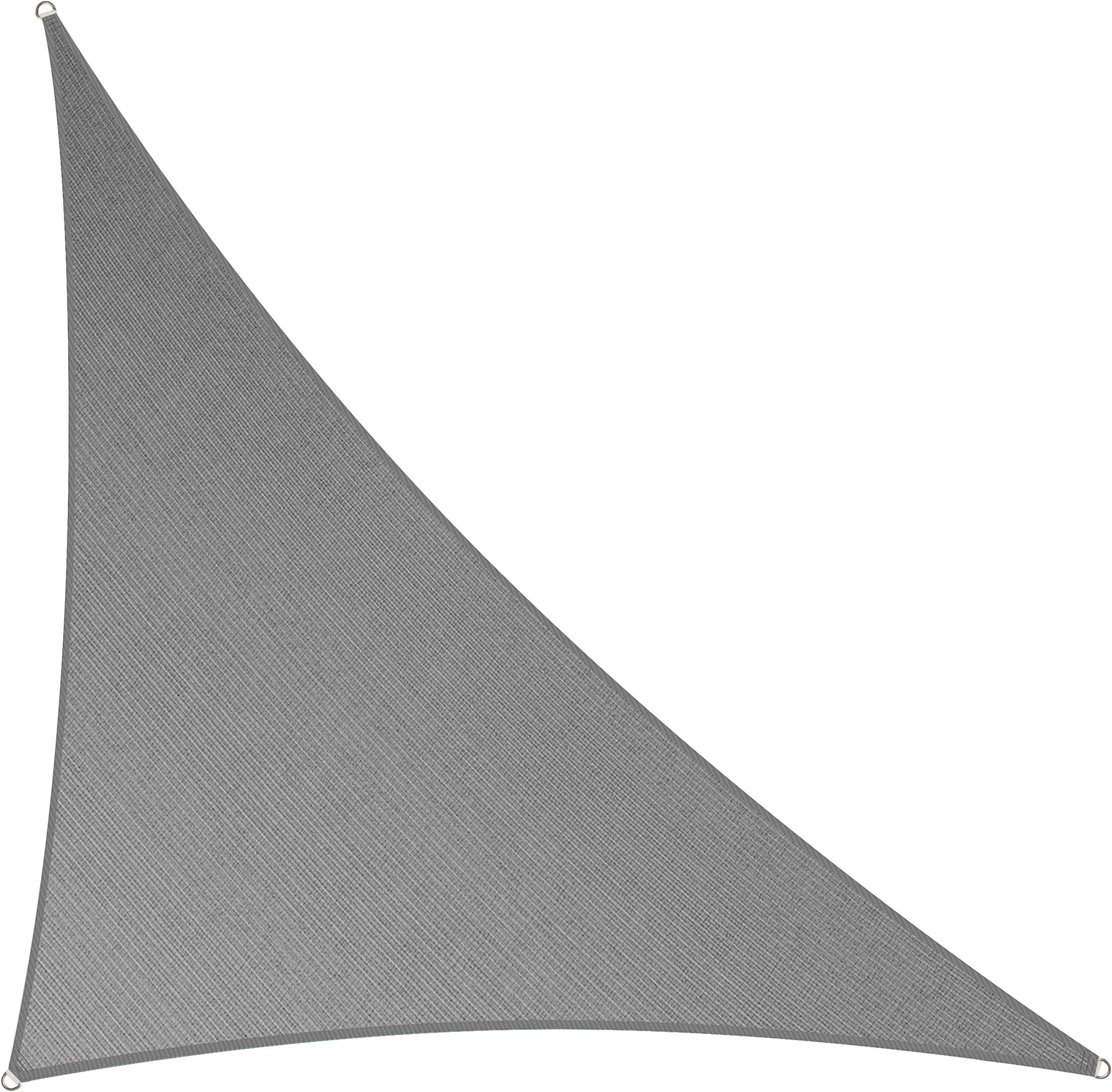 Amgo10' x 10' x 14' Grey Right Triangle Sun Shade Sail Outdoor Canopy Awning UPF50+ AGTAPRT10, 95% UV Blockage, Water & Air Permeable, Commercial Standard Heavy Duty (We Make Custom Size)