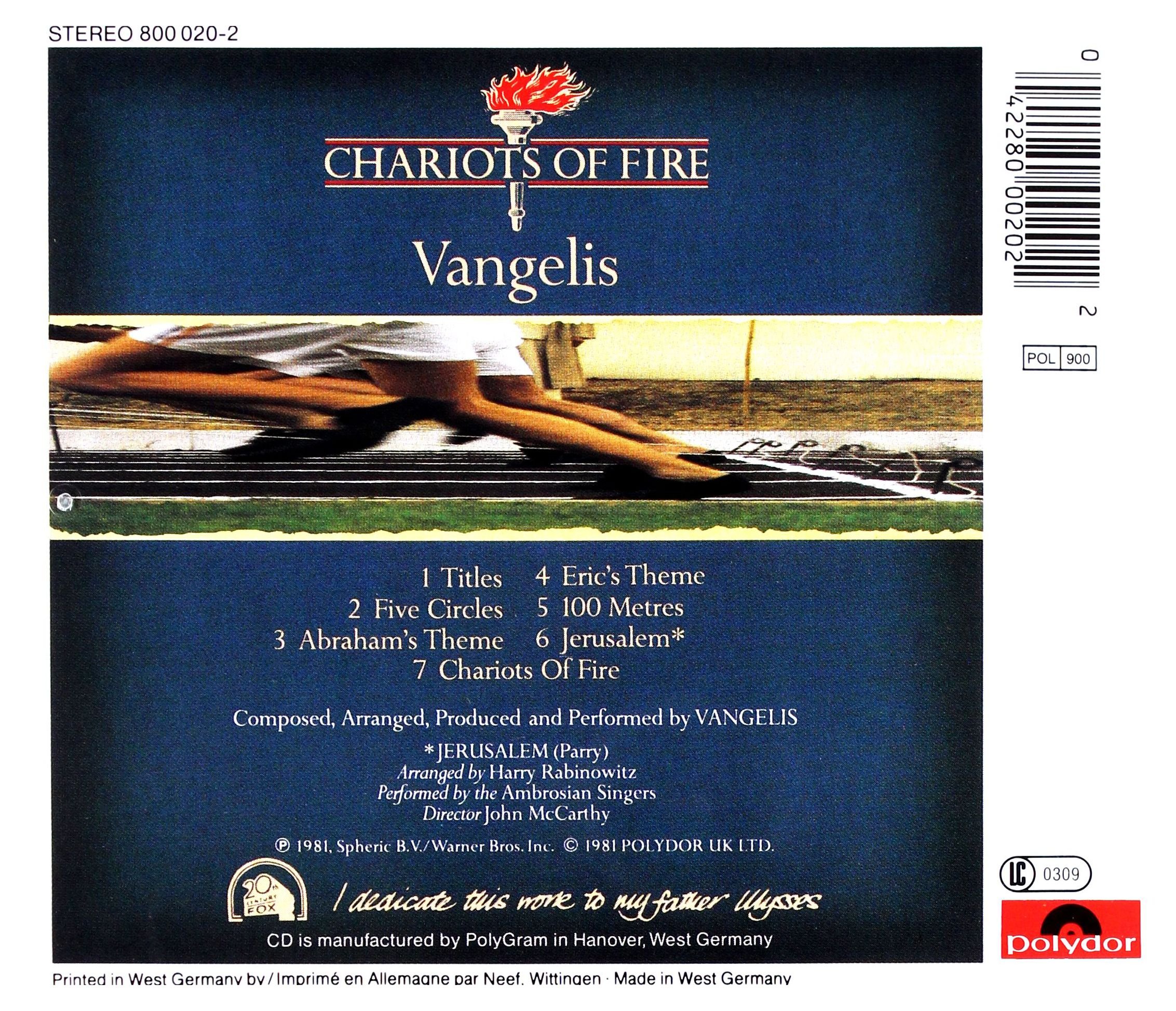 Vangelis Chariots of Fire