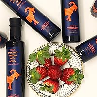 Vista 3 de Oilladi Vinagre Balsámico con Miel importado de Grecia, 8.5 fl oz