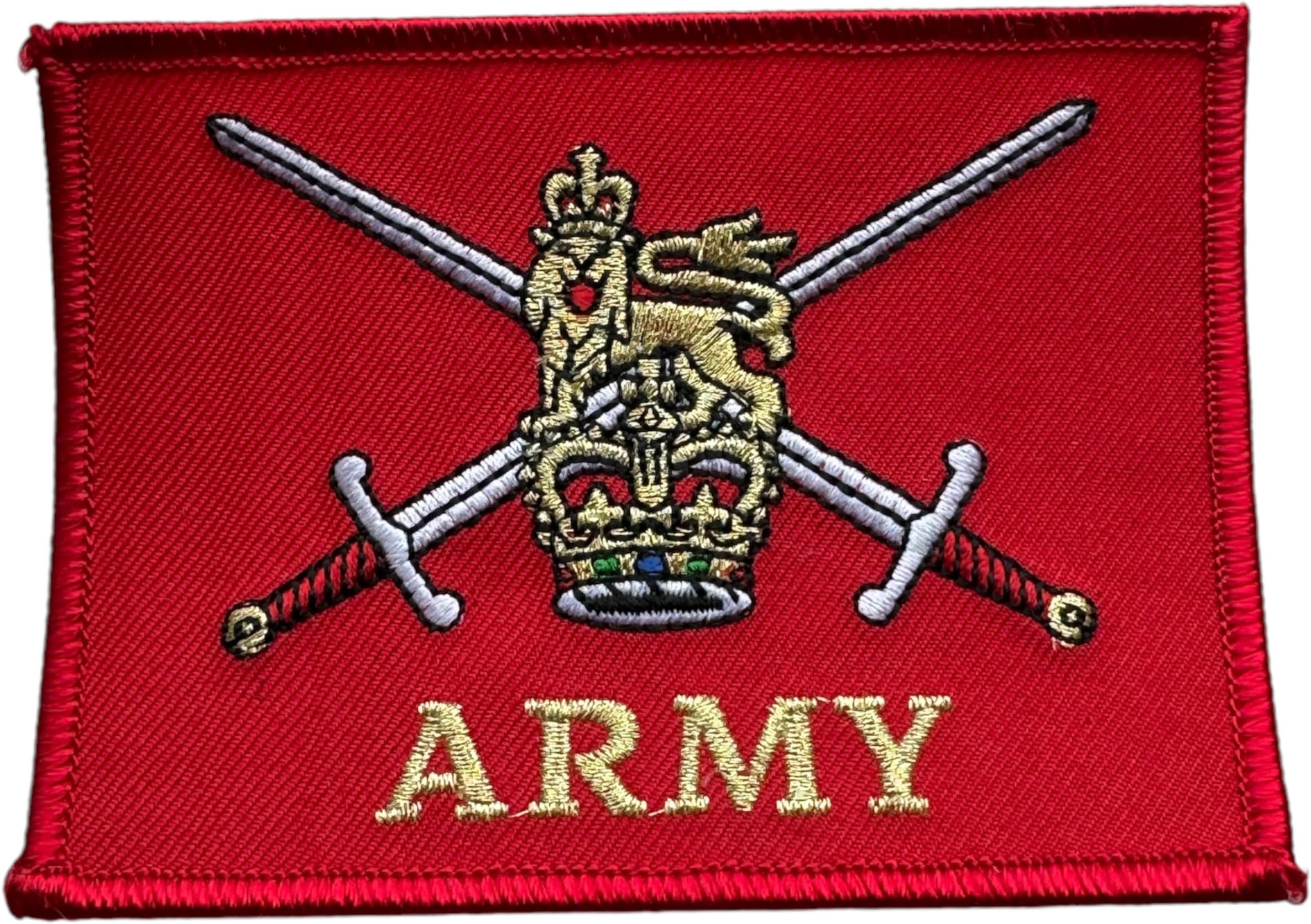 british-army-badge-patch-embroidered-army-crest-iron-on-patch-amazon
