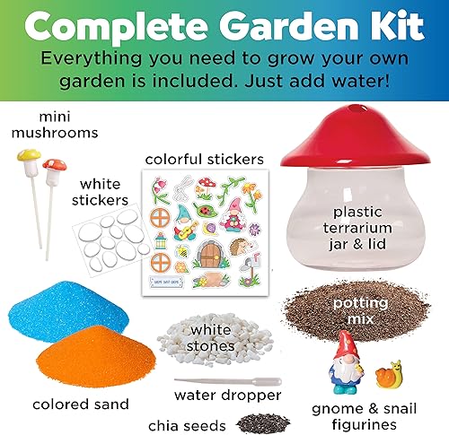 Miniatura 3 de Creativity for Kids Plant and Grow Woodland Forest kit de terrario Actividades para niños, ciencia educativa y manualidades para niños de 6 a 8