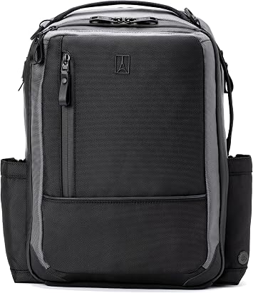 Travelpro Altitude Slim Expandable Laptop Backpack, Grey, 20-24L